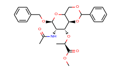 Benzyl N-Acetyl-4,6-O-benzylidene-α-D-muramic Acid Methyl Ester