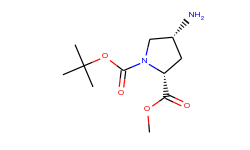 Methyl (2R,4R)-1-Boc-4-aminopyrrolidine-2-carboxylate