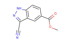 3-Cyano-1H-indazole-5-carboxylic acid methyl ester