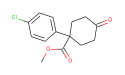 Methyl 1-(4-Chlorophenyl)-4-oxocyclohexanecarboxylate