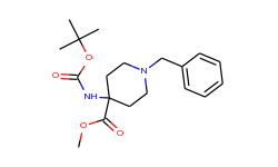 Methyl 1-Benzyl-4-(Boc-amino)piperidine-4-carboxylate