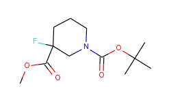 Methyl 1-Boc-3-fluoropiperidine-3-carboxylate