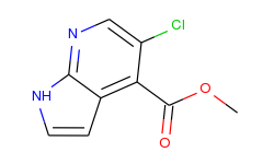 Methyl 5-chloro-1H-pyrrolo[2,3-b]pyridine-4-carboxylate