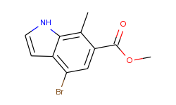 4-BROMO-7-METHYL-INDOLE-6-CARBOXYLIC ACID METHYL ESTER