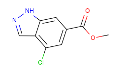 4-chloro-6-indazolecarboxylic acid methyl ester