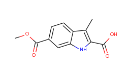 6-(Methoxycarbonyl)-3-Methyl-1H-Indole-2-Carboxylic Acid