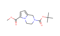 3,4-Dihydro-1H-pyrrolo[1,2-a]pyrazine-2,6-dicarboxylic acid 2-tert-butyl ester 6-methyl ester