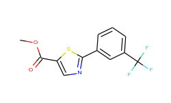 Methyl 2-(3-(trifluoromethyl)phenyl)thiazole-5-carboxylate