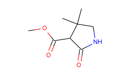 Methyl 4,4-Dimethyl-2-oxopyrrolidine-3-carboxylate