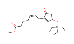 (Z)-Methyl 7-(5-oxo-3-((triethylsilyl)oxy)cyclopent-1-en-1-yl)hept-5-enoate