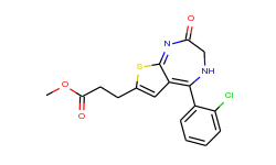 7-(2-Carbomethoxyethyl)-5-(2-chlorophenyl)-thieno-1,4-diazepin-2-one