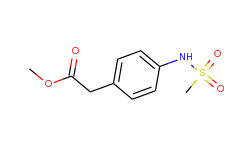 Methyl 2-[4-(Methylsulfonamido)phenyl]acetate