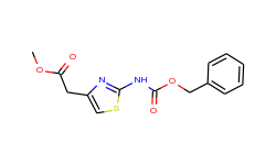 Methyl 2-(2-(((benzyloxy)carbonyl)amino)thiazol-4-yl)acetate