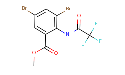 Methyl 3,5-Dibromo-2-(trifluoroacetamido)benzoate