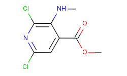 Methyl 2,6-Dichloro-3-(methylamino)isonicotinate