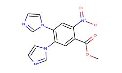 Methyl 4,5-Di(1-imidazolyl)-2-nitrobenzoate