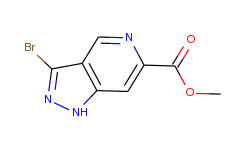 Methyl 3-bromo-1H-pyrazolo[4,3-c]pyridine-6-carboxylate