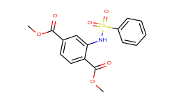 Dimethyl 2-(Phenylsulfonamido)terephthalate