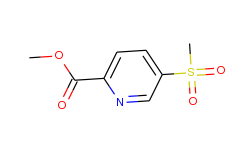 Methyl 5-(Methylsulfonyl)pyridine-2-carboxylate