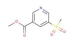 Methyl 5-(Methylsulfonyl)nicotinate