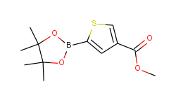 Methyl 5-(4,4,5,5-tetramethyl-1,3,2-dioxaborolan-2-yl)thiophene-3-carboxylate