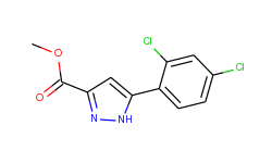 Methyl 5-(2,4-Dichlorophenyl)pyrazole-3-carboxylate