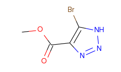 Methyl 5-Bromo-1H-1,2,3-triazole-4-carboxylate