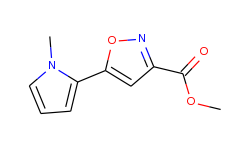 Methyl 5-(1-Methyl-2-pyrrolyl)isoxazole-3-carboxylate