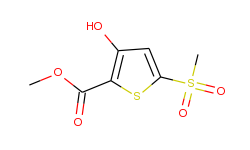 Methyl 3-hydroxy-5-(methylsulfonyl)thiophene-2-carboxylate