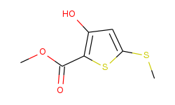 Methyl 3-hydroxy-5-(methylthio)thiophene-2-carboxylate