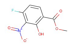 4-FLUORO-2-HYDROXY-3-NITRO-BENZOIC ACID METHYL ESTER