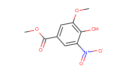 4-hydroxy-3-methoxy-5-nitrobenzoic acid methyl ester