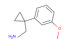 [1-(3-Methoxyphenyl)cyclopropyl]methylamine