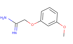 2-(3-METHOXYPHENOXY)ETHANIMIDAMIDE