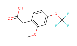 2-Methoxy-4-(trifluoromethoxy)phenylacetic acid