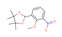 2-(2-METHOXY-3-NITROPHENYL)-4,4,5,5-TETRAMETHYL-1,3,2-DIOXABOROLANE