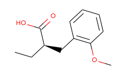 (R)-2-(2-methoxybenzyl)butanoic acid