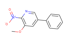 3-Methoxy-2-nitro-5-phenylpyridine