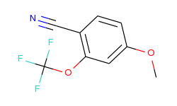 4-methoxy-2-(trifluoromethoxy)benzonitrile