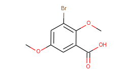 3-bromo-2,5-dimethoxybenzoic acid