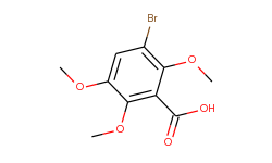 3-BroMo-2,5,6-triMethoxybenzoic Acid