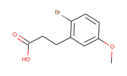 3-(2-Bromo-5-methoxyphenyl)propanoic acid