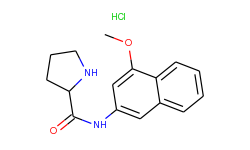 L-Proline 4-methoxy-beta-naphthylamide hydrochloride