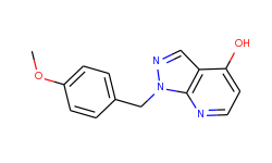 1H-Pyrazolo[3,4-b]pyridin-4-ol, 1-[(4-methoxyphenyl)methyl]-