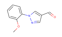 1-(2-Methoxyphenyl)-1H-pyrazole-4-carbaldehyde