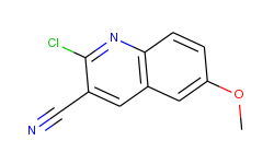 2-Chloro-6-methoxyquinoline-3-carbonitrile