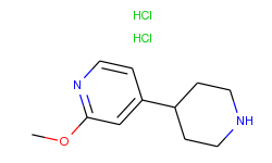 2-Methoxy-4-(piperidin-4-yl)pyridine dihydrochloride