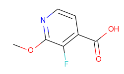 3-Fluoro-2-methoxyisonicotinic acid