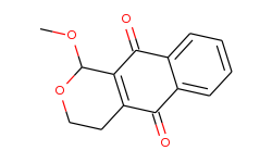 1-Methoxy-3,4-dihydro-1H-benzo[g]isochromene-5,10-dione