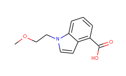 1-(2-METHOXYETHYL)-1H-INDOLE-4-CARBOXYLIC ACID